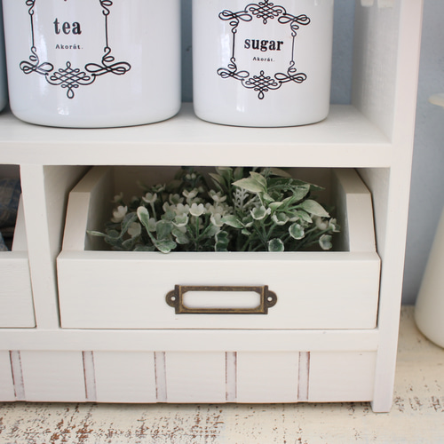 サイズ・色変更可アーチ窓付きアンティーク風ラック・シェルフ