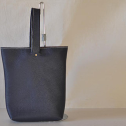 バンブーがまぐちバッグ ARMANIを使って♪ハンドメイド 一点物