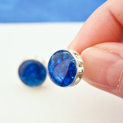 藍色洞窟：耳環【訂單製作】 第3張的照片