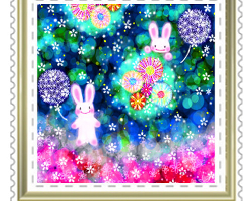 うさぎの85円切手10枚セット❀ レターセット ゆきのれなこ 通販