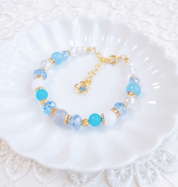 爽やかかわいい海カラー♡ブレスレット ブレスレット Triangle_Star