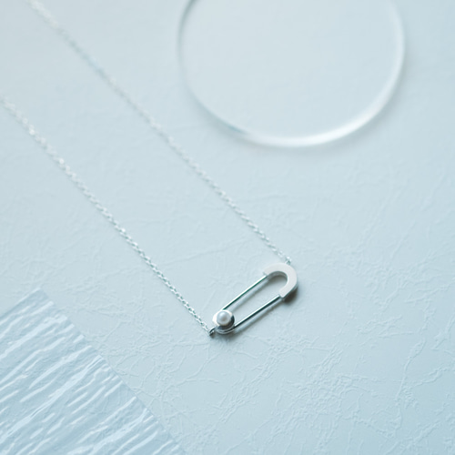 ✨ Silver925 ✨安全ピン　ネックレス　45センチ ✨ Silver925 ✨安全ピン ネックレス 45センチ 安全ピン