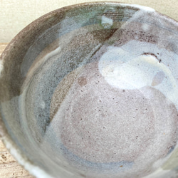 【数もの】長石釉のこんもり茶碗　割高台 5枚目の画像