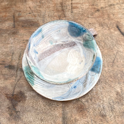 かささぎと雲のコーヒーカップ　(ブルー) 10枚目の画像