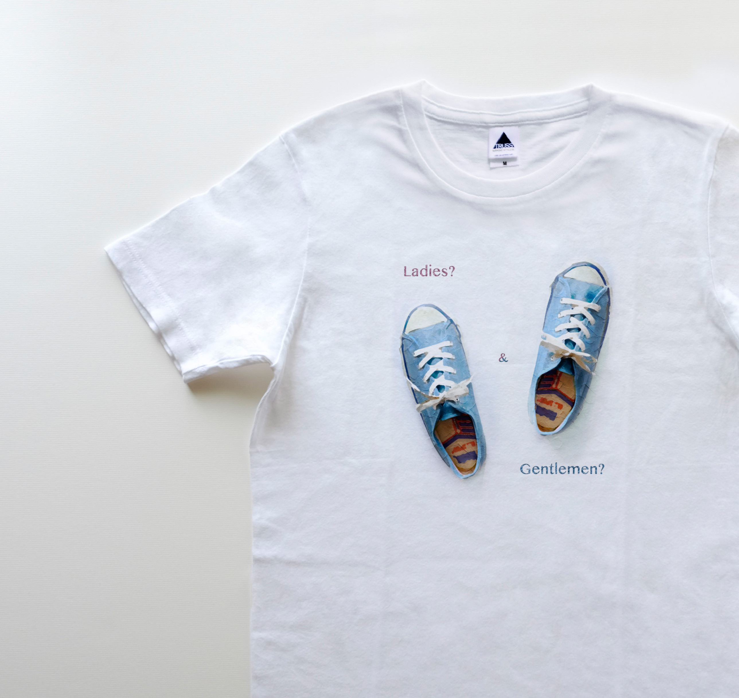 ◆◇ Ladies & Gentlemen!  5oz　Tシャツ　white（TRS-700）