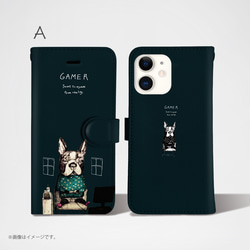 Original手帳型iPhoneケース「GAMER」 2枚目の画像