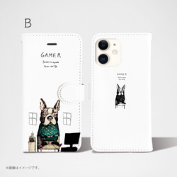 原創手帳型iPhone手機殼「GAMER」 第3張的照片