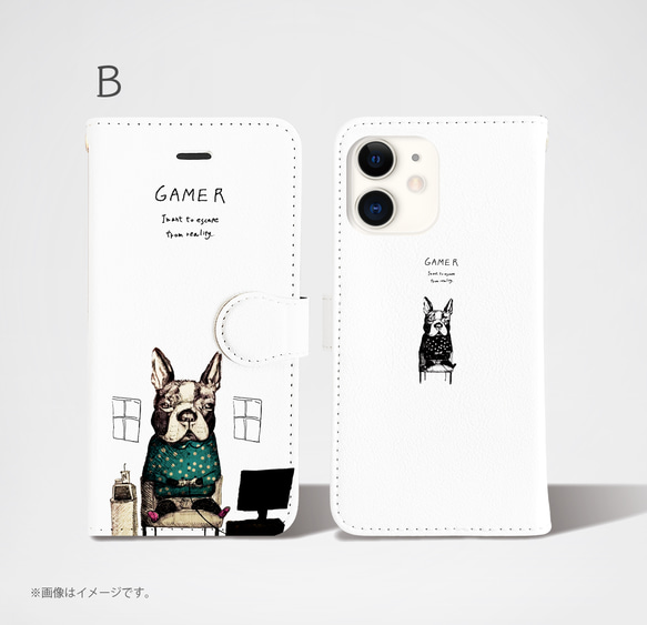 Original手帳型iPhoneケース「GAMER」 3枚目の画像