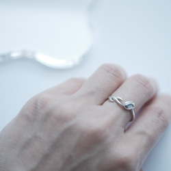 粉紅色 鬱金香 戒指 (silver925) 第4張的照片