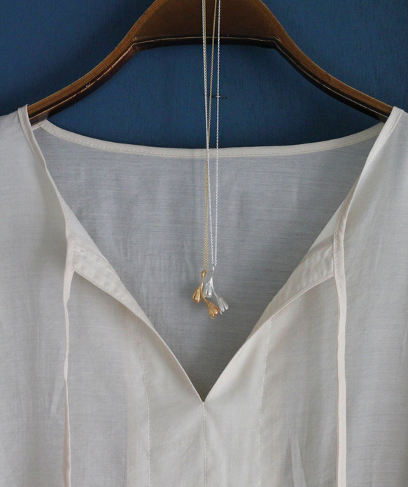 含苞待放花朵造型項鍊 第5張的照片