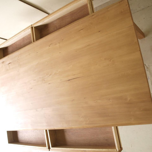 ダイニングテーブル 無垢 引出4杯 モミの木 横180cm 無垢板 024