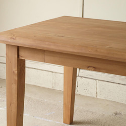ダイニングテーブル 無垢 引出４杯 モミの木 横180ｃｍ 無垢板 024 宮崎 無垢家具 モミの木家具 6枚目の画像