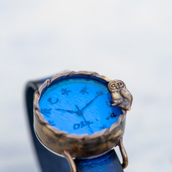 夜貓子手錶 M 深藍色 Edo 第9張的照片