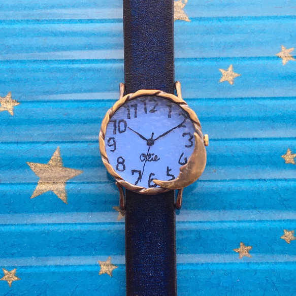 Twilight Moon 腕錶 M 淡藍色 第11張的照片