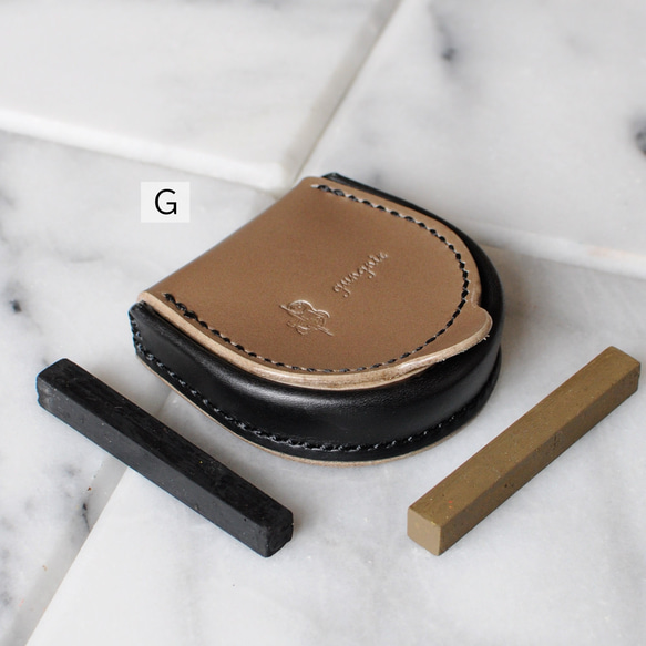 カラーサンプル】 馬蹄型コインケース② 小銭入れ・コインケース