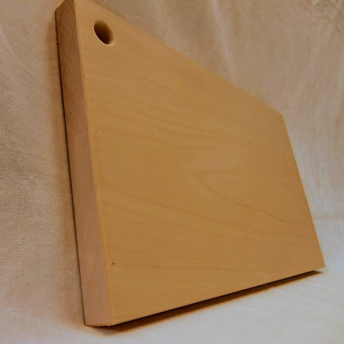 いちょう無垢一枚物 まな板 大きめサイズ（Lサイズ）※削り直しサービス