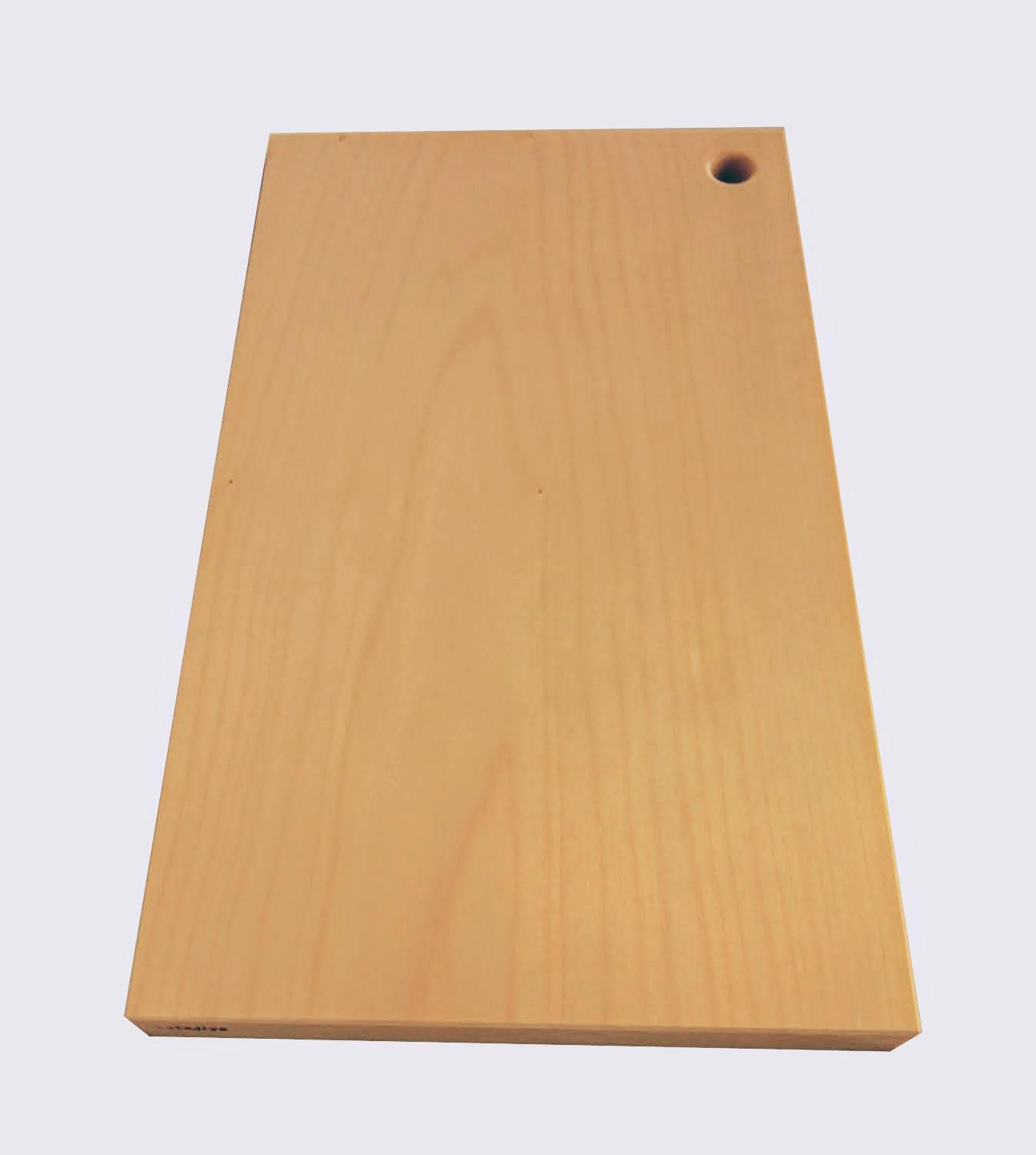 いちょう無垢一枚物 まな板 軽くて使いやすいスタンダードサイズ