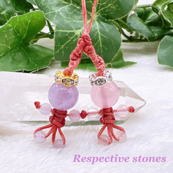 誕生石ストラップ】9月☆サファイア☆天然石／bd-9 携帯