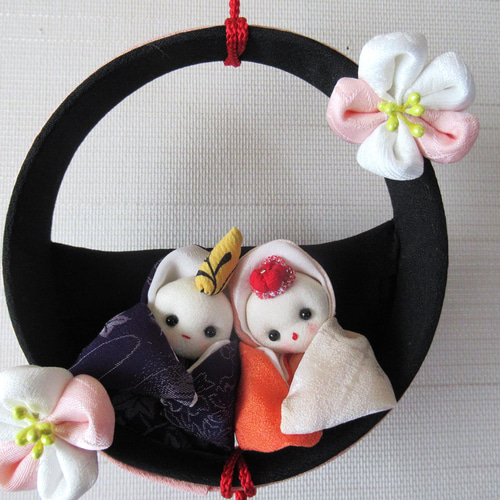 ☆お雛様・おひな様☆吊るし飾り☆壁掛けタイプ☆吊るし雛☆つるし飾り