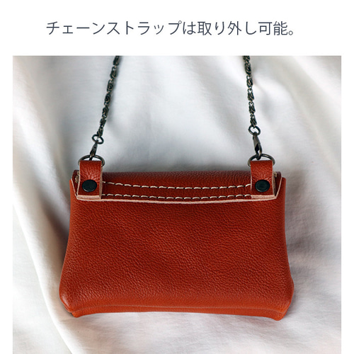 かわいい革の財布/ハンドメイドのコンパクトな財布/miru-ca その他ミニ