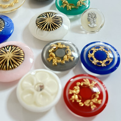 11個セット＊高級飾り＊装飾ボタン＊〜3cm デコパーツ * kraftbuttons 