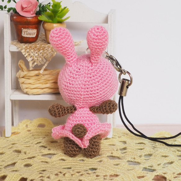 [Made to Order] Rabbit Costume Crochet Amigurumi 第3張的照片