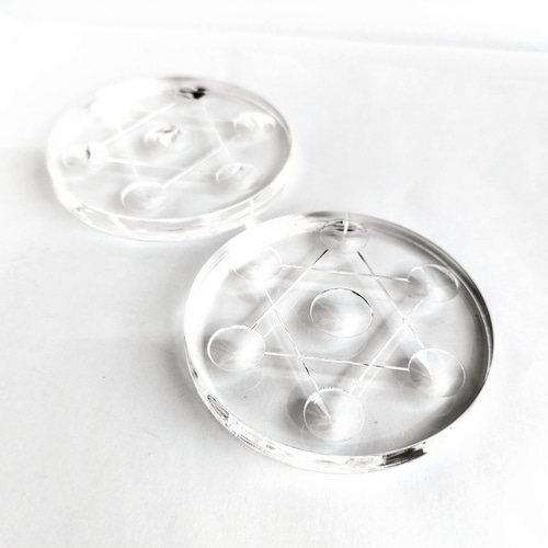 七星陣浄化台/七星陣置物/丸玉台座/スフィア台座/浄化ﾊﾟﾜｰｽﾎﾟｯﾄ/p025