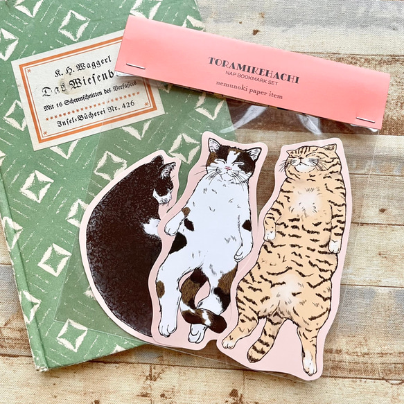 トラミケハチ おひるねブックマーク 4枚目の画像