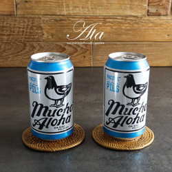 ◆翌日出荷◆【２枚セット】休憩タイムがワンランクアップするコースター２枚セット♪◆Ａ１２ 4枚目の画像