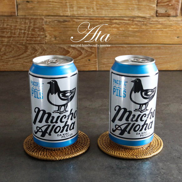 ◆翌日出荷◆【２枚セット】休憩タイムがワンランクアップするコースター２枚セット♪◆Ａ１２ 4枚目の画像