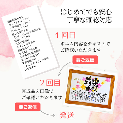 おもいやりポエム「感謝のきもちでいっぱいです」 両親 プレゼント 