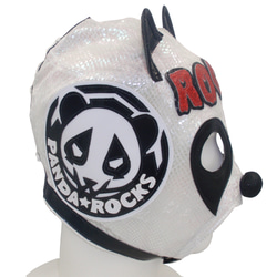 【人気作品！】PANDA☆ROCKS ‘ロックスちゃん’ マスク 4枚目の画像