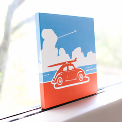 Beetle Under the Sky ファブリック/アートパネル 5枚目の画像