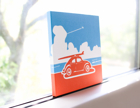 Beetle Under the Sky ファブリック/アートパネル 5枚目の画像
