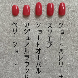 サイズ確認用チップ ネイルチップ（つけ爪） lala nail 通販｜Creema 