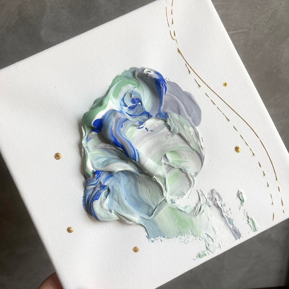 ニュアンス　現代アート　モダン　インテリア　アートパネル ニュアンス 18×18㎝ 現代アート モダン インテリア アートパネル