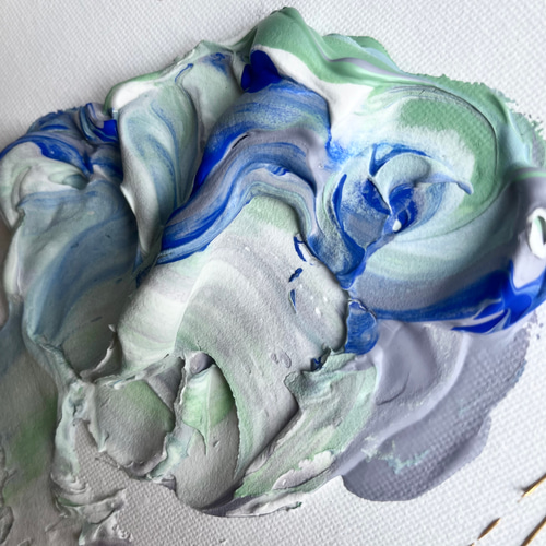 ニュアンス 18×18㎝ 現代アート モダン インテリア アートパネル 抽象