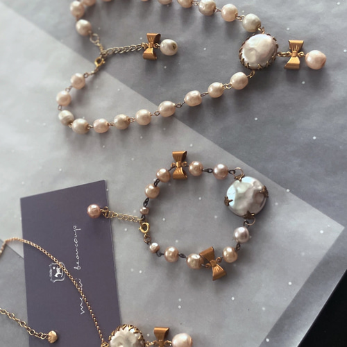 Miriam Haskell baroque Pearl Pendant＊ ミリアムハスケル