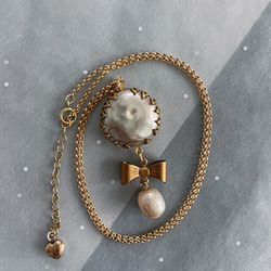 Miriam Haskell baroque Pearl Pendant＊ ミリアムハスケル