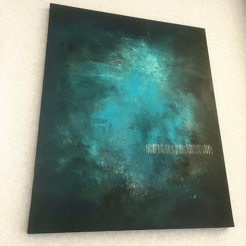 現代アート 80×65㎝ 大きめ モダン 絵画 原画 抽象画 アート