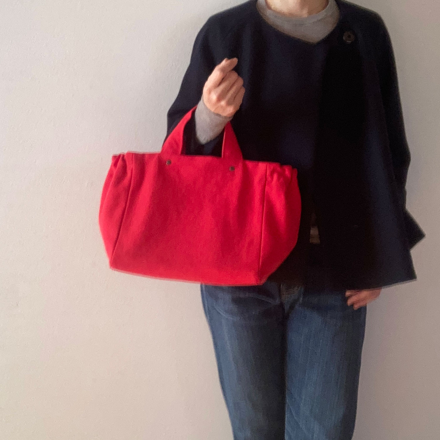 ギャザートート：Basic（レッド）