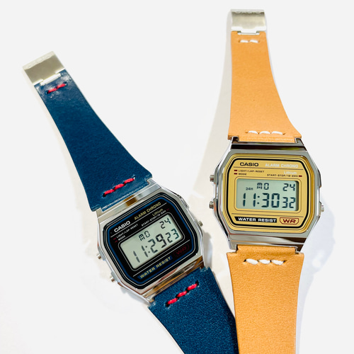 栃木レザー「A158」専用ベルト×2 partner 腕時計 かなぶん工房 通販