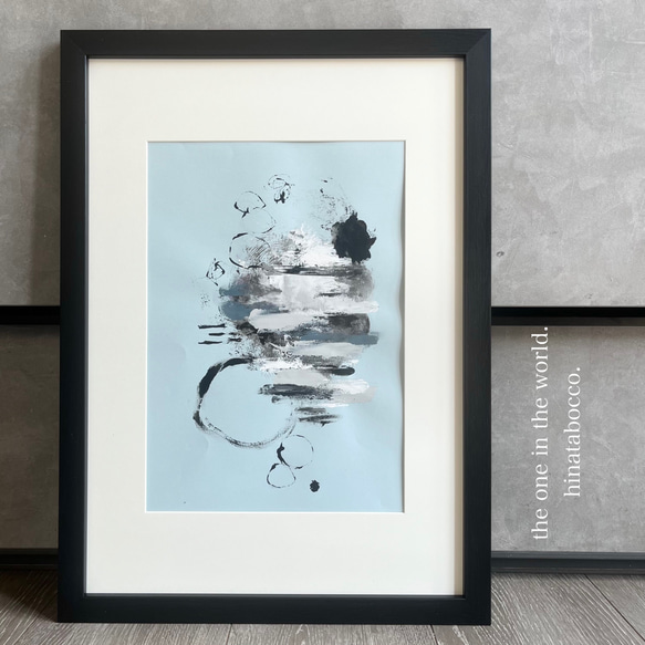 フレーム付き　45×33㎝　アートパネル　インテリア　抽象画　絵画　モダン フレーム付き 45×33㎝ アートパネル インテリア 抽象画 絵画