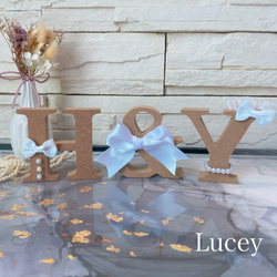 345♡様ご確認用／イニシャルオブジェ パールフラワーイニシャルオブジェ ウェルカムボード Lucey 通販
