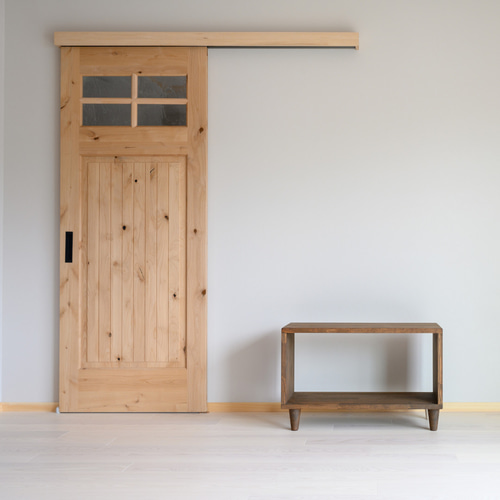 木製ラック『オープンボックス 脚付き』木製シェルフ 猫脚 木製収納箱