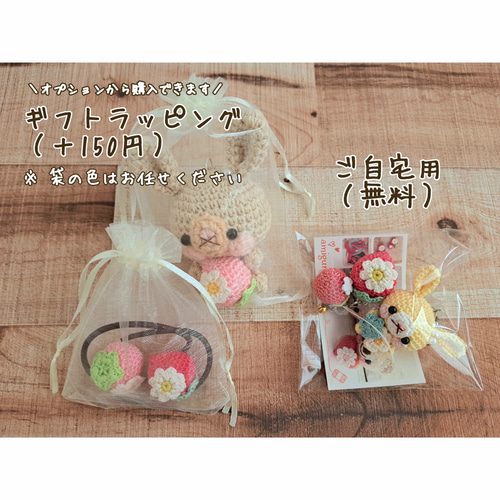 あみぐるみオーダーメイド　追加オプションの例 あみぐるみオーダーメイド 追加オプションの例 あみぐるみ簡単