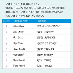 ◆オプション◆　名入れ彫刻加工のご注文ページ　★商品1点に付きオプション1点（ペアセットの場合は２点購入してください） 5枚目の画像