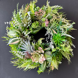 Green wreath plants「受注制作」 2枚目の画像