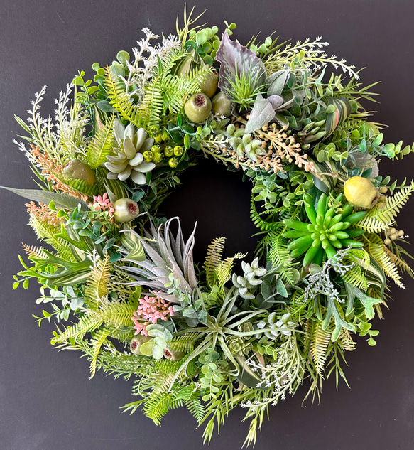 Green wreath plants「受注制作」 4枚目の画像
