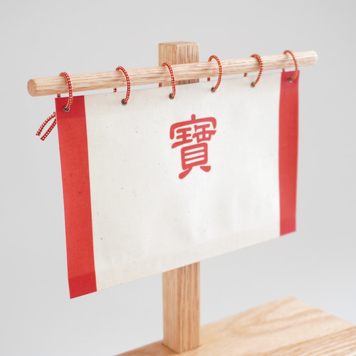 手造り　七福神　お盆付き 置物 -宝船お手玉セット- 七福神シリーズ — ちりめん細工館 公式